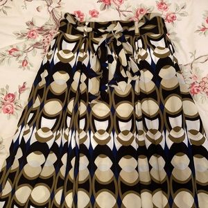 H&M mod style midi skirt